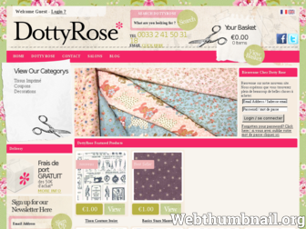 dottyrose.eu website preview