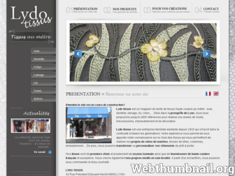 lydotissus.fr website preview