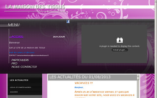 lamaisondestissus.fr website preview