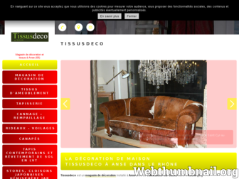 tissusdeco-mobilier-villefranche.fr website preview