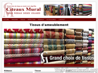 citeauxmural.fr website preview