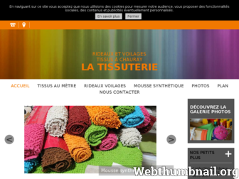 rideaux-tissus-mercerie.fr website preview