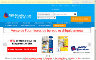 ask-distribution.com website preview