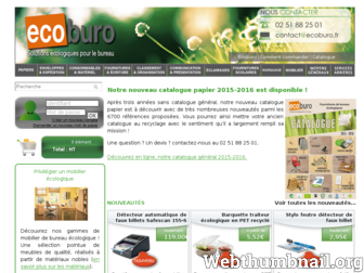 ecoburo.fr website preview