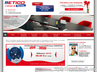 setico.fr website preview
