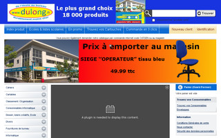 dulong.fr website preview