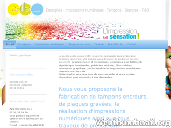 caillet36.fr website preview