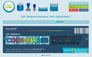 contact-stamp.com website preview