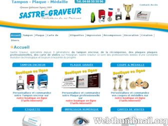 sastre-graveur.com website preview