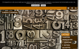 lutececreation-paris.com website preview