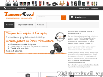tampon-eco.com website preview