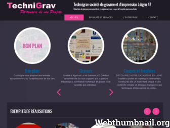 technigrav.fr website preview