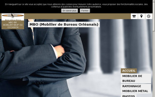 mobilier-de-bureau-orleanais.fr website preview