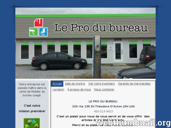 leprodubureau.com website preview