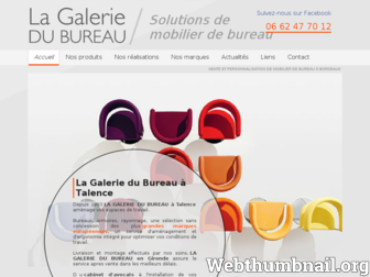 lagaleriedubureau.fr website preview