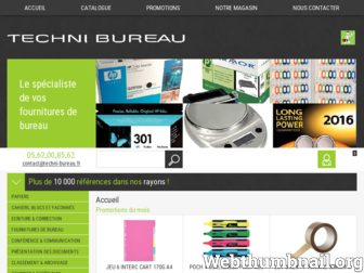 techni-bureau.fr website preview