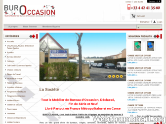 buroccasion.fr website preview
