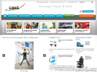 cree.fr website preview