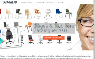 simmis.fr website preview
