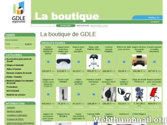 boutique.gdle.net website preview