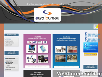 euro-bureau.fr website preview