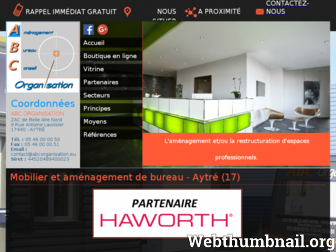 abcorganisation.net website preview