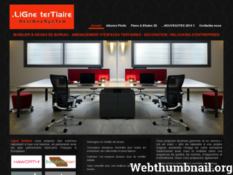 lignetertiaire.fr website preview