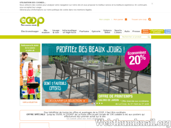 lacoop.fr website preview