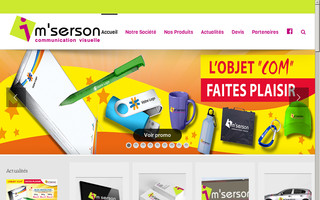 imserson.fr website preview