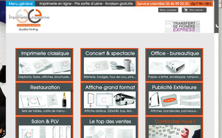 impression-ing.fr website preview