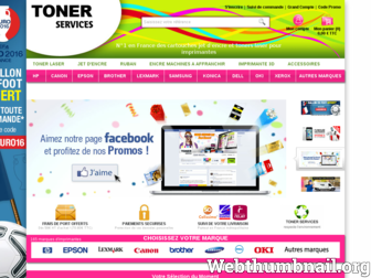 toner.fr website preview