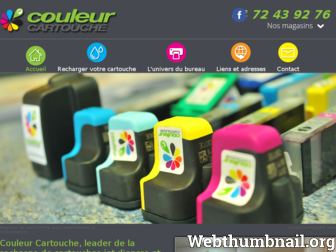 couleurcartouche.com website preview