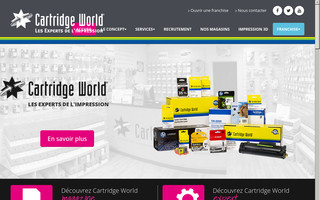 cartridgeworld.fr website preview