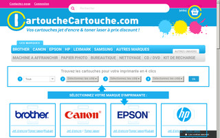 cartouchecartouche.fr website preview