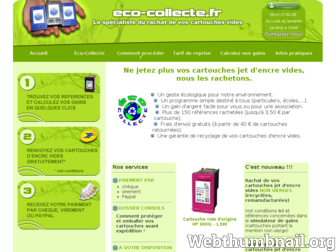 eco-collecte.fr website preview