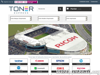 toner-express.com website preview