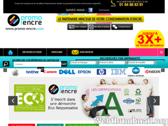 promo-encre.com website preview