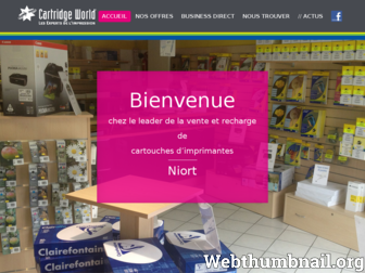 niort.cartridgeworld.fr website preview