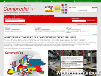 compredia.fr website preview