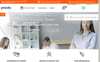 prindo.fr website preview