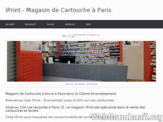 iprint.paris website preview