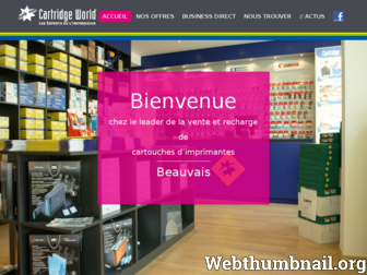 beauvais.cartridgeworld.fr website preview