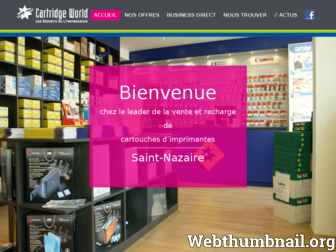 saint-nazaire.cartridgeworld.fr website preview