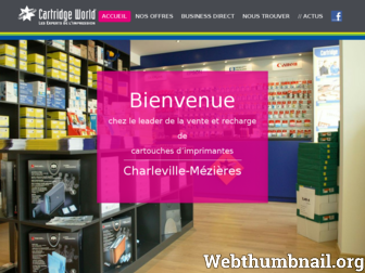 charleville.cartridgeworld.fr website preview
