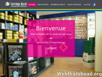 lorient.cartridgeworld.fr website preview