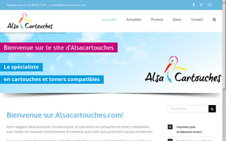 alsacartouches.com website preview