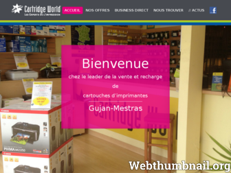 gujan-mestras.cartridgeworld.fr website preview