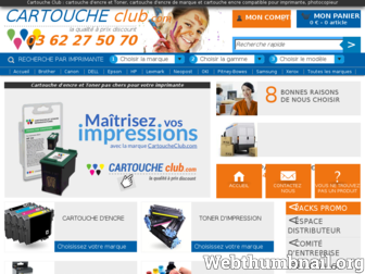 cartoucheclub.com website preview