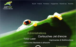 justprint.fr website preview