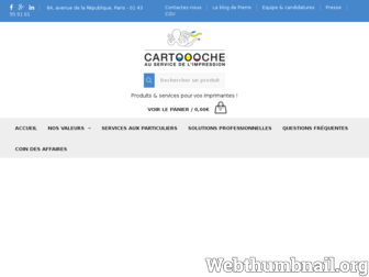 cartoooche.fr website preview
